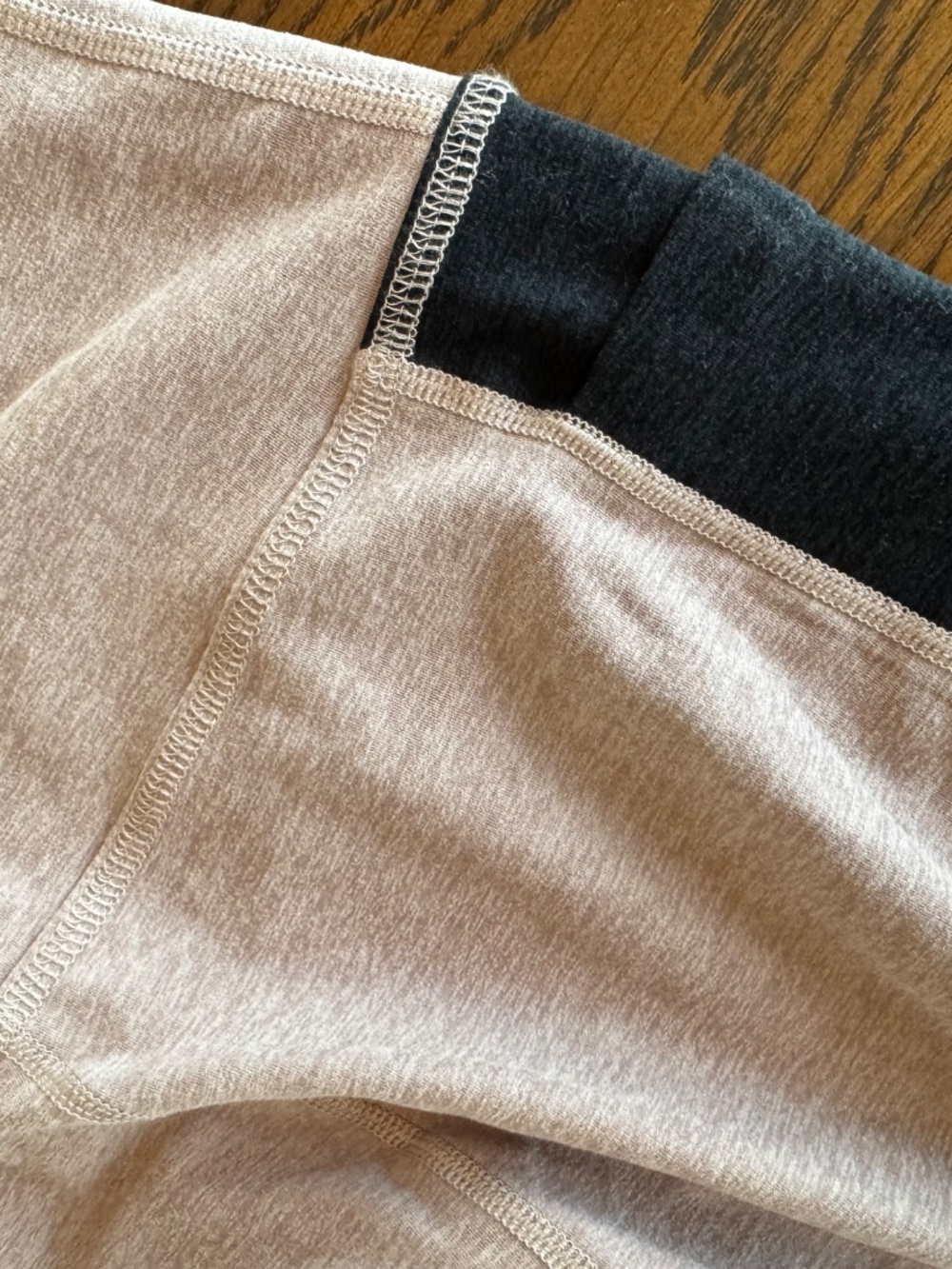 Beyond Yoga Colorblock Tights - L - Black & Tan - Picture 3 of 8